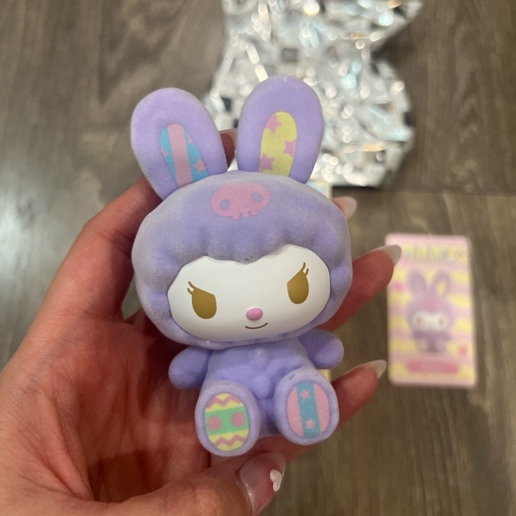 Sanrio Accessories - ***GWP***MINISO Sanrio Characters Fluffy Rabbit Series Blind Box - Kuromi